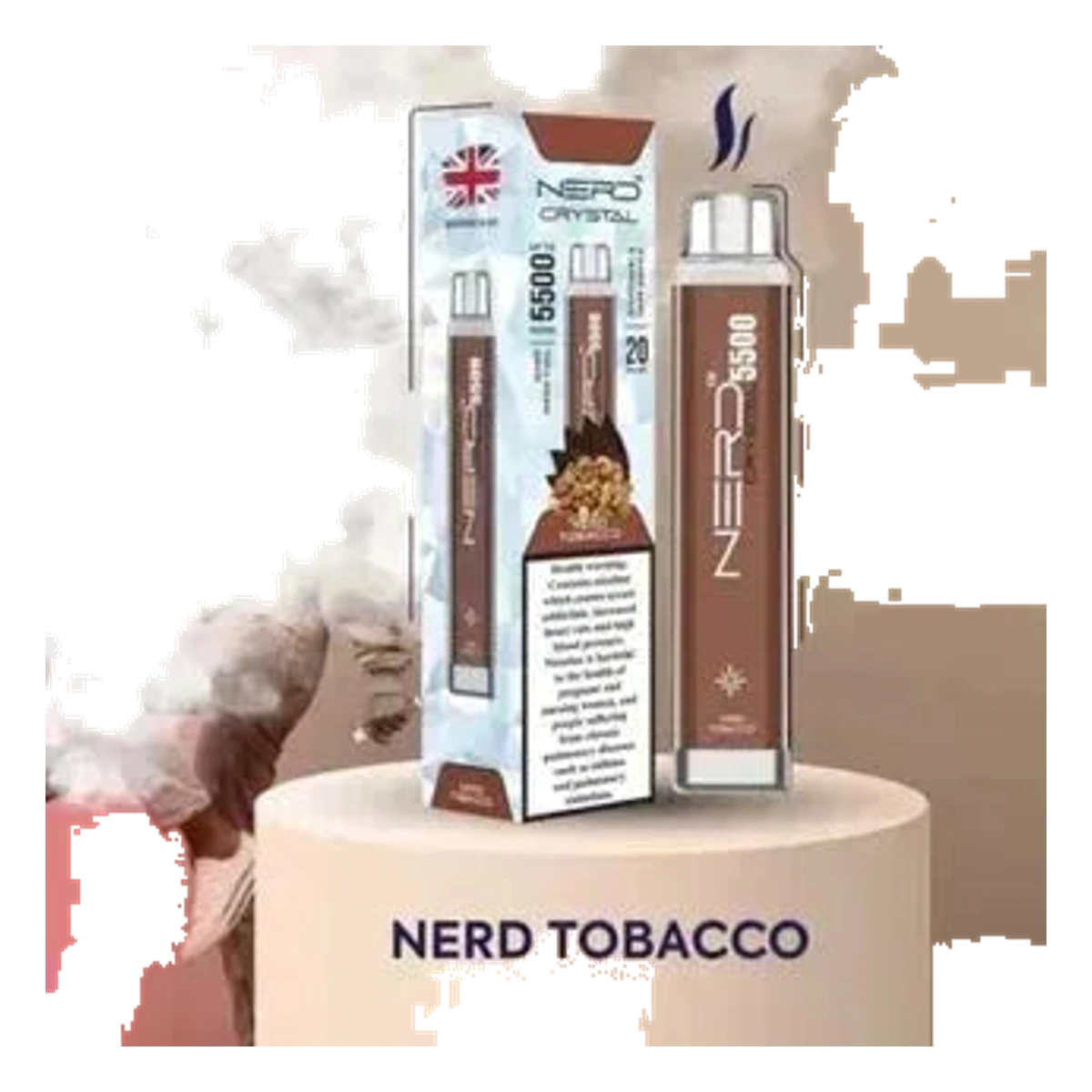 Buy Nerd Nerd™ Crystal 5500 Puffs Dubai same-day delivery