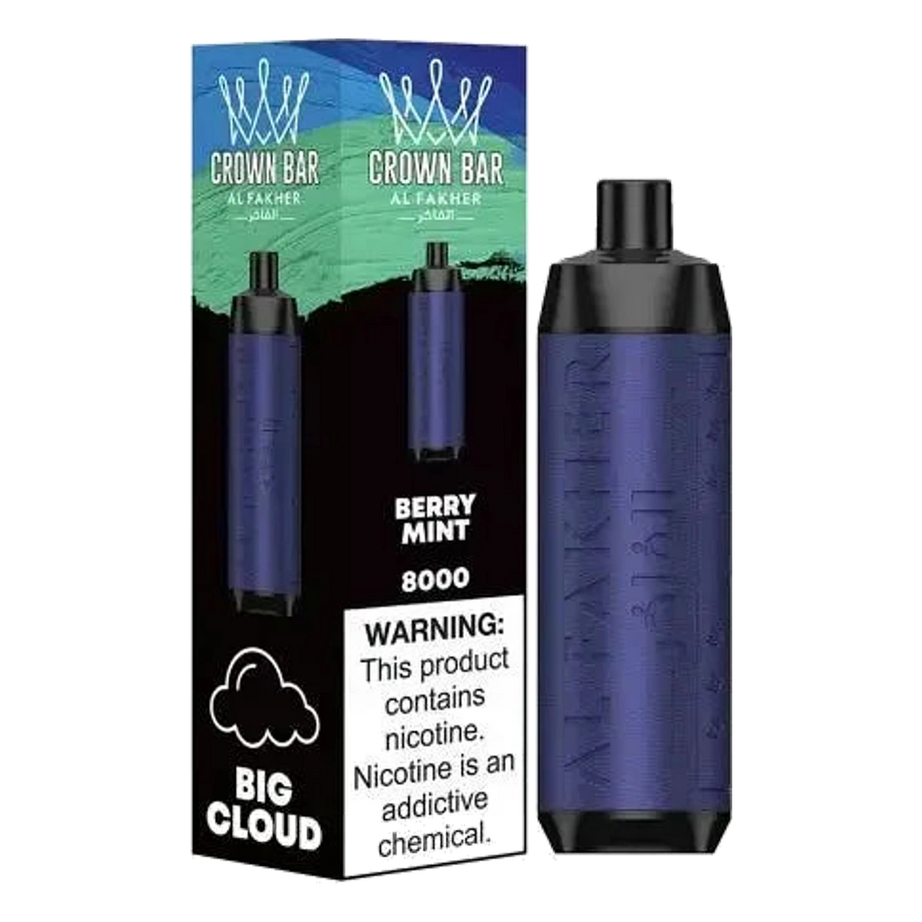 Buy AL FAKHER AL FAKHER CROWN BAR 8000 PUFFS Best Vape Shop (2026) Dubai same-day delivery