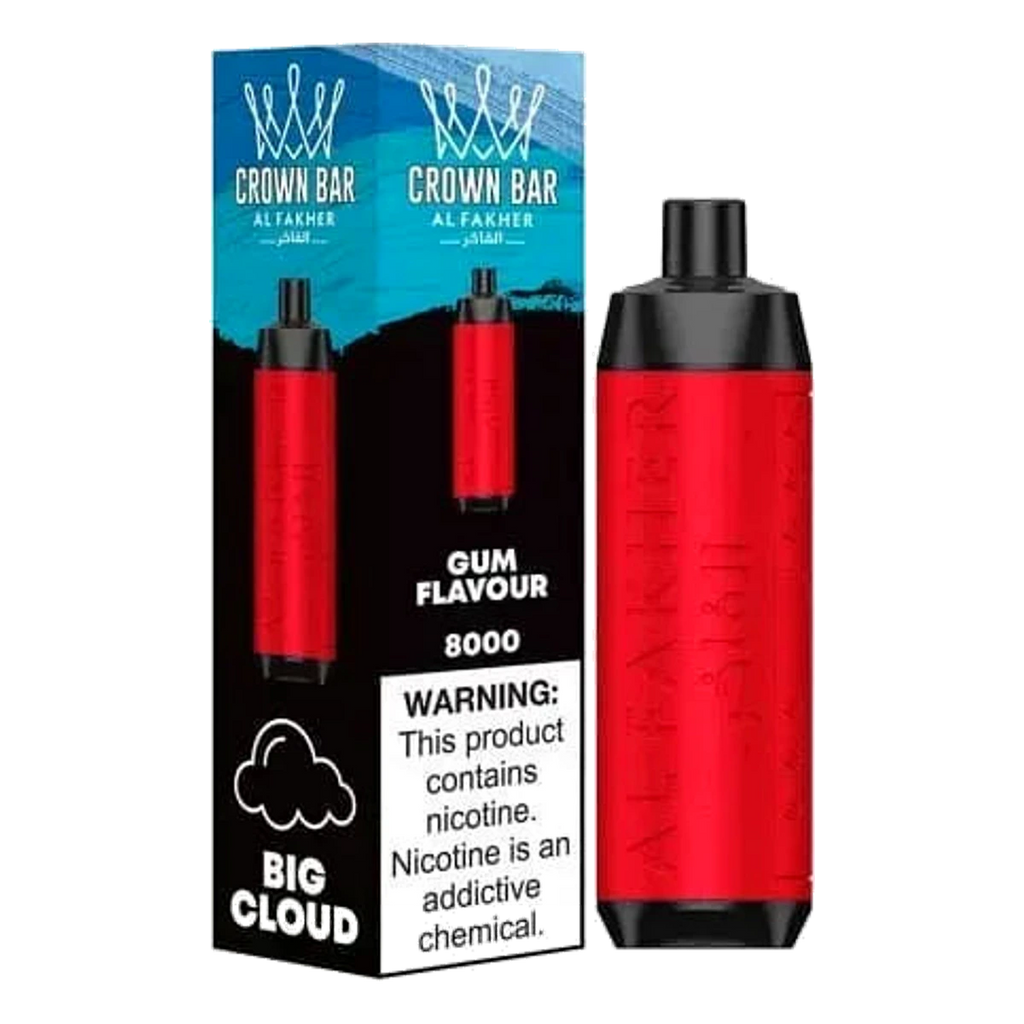 AL FAKHER CROWN BAR 8000 PUFFS | Best Vape Shop Dubai (2026) | Emirates Vapor UAE