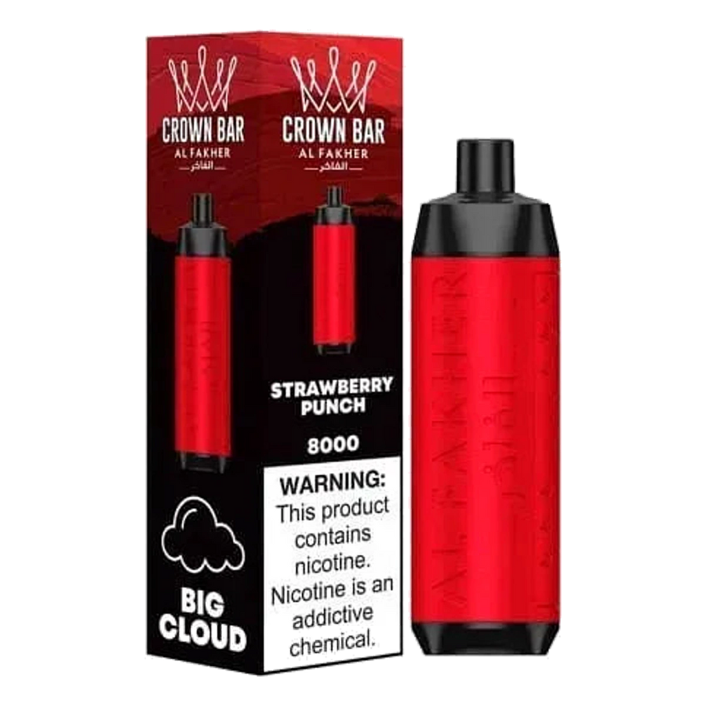 AL FAKHER CROWN BAR 8000 PUFFS | Best Vape Shop Dubai (2026) | Emirates Vapor UAE