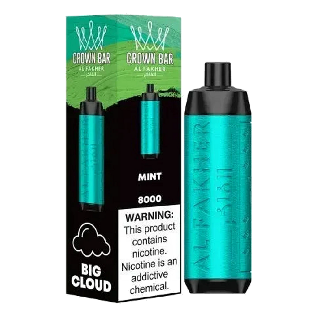 Al Fakher Crown Bar 8000 Puffs Best Vape Shop (2026) Uae — AED 60 | Emirates Vapor