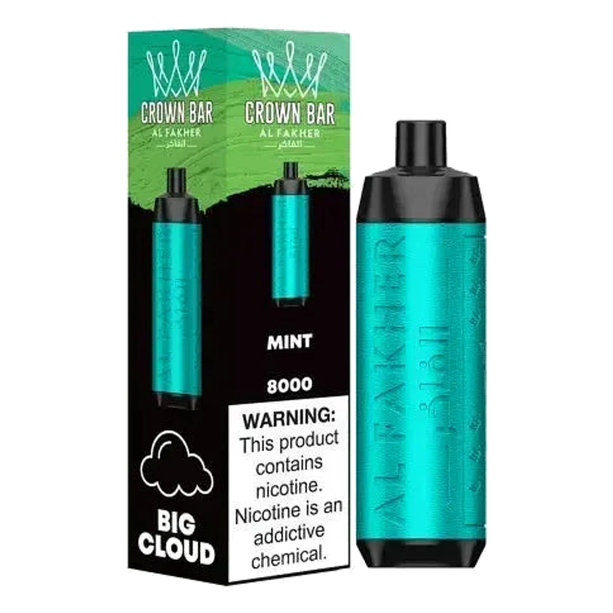 Al Fakher Crown Bar 8000 Puffs Best Vape Shop (2026) Uae — AED 60 | Emirates Vapor