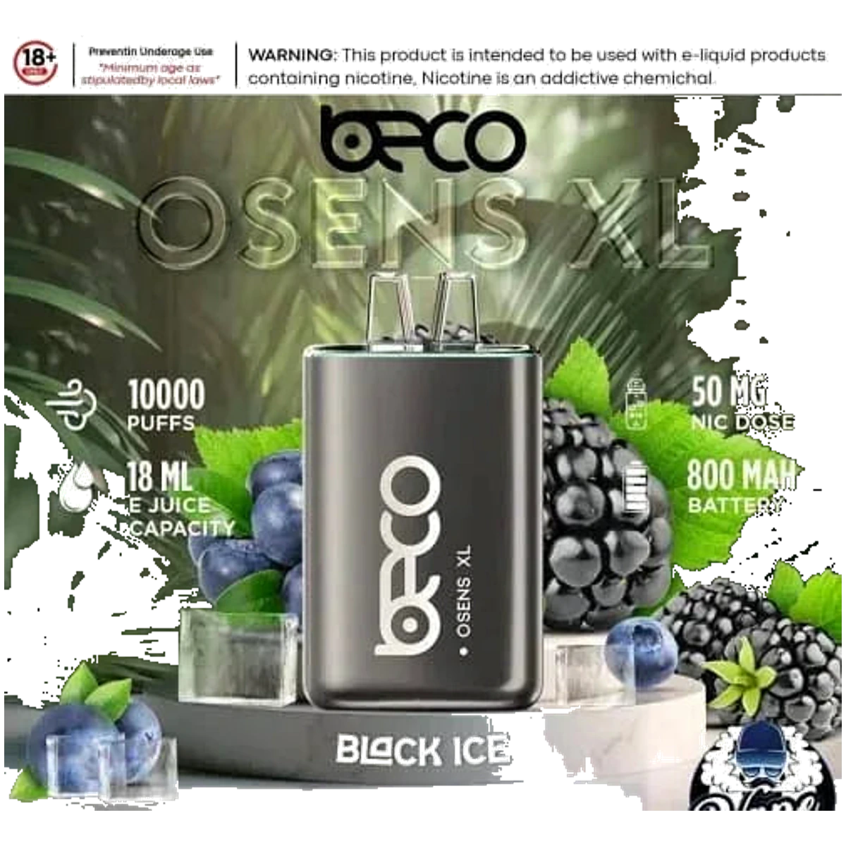 BECO OSENS Best Vape Shop (2026) flavors UAE | Emirates Vapor Dubai