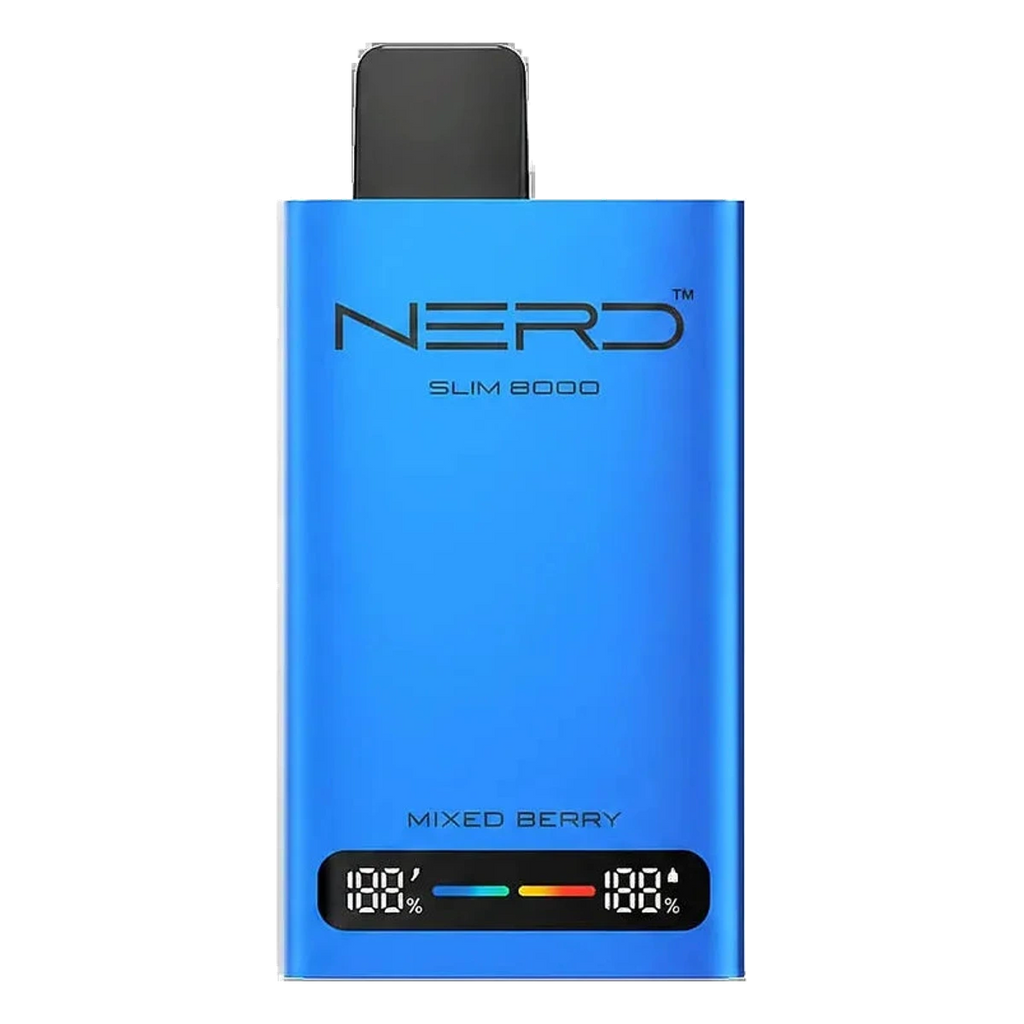 Nerd™ Slim 8000 Puff’S strawberry-kiwi UAE | Emirates Vapor
