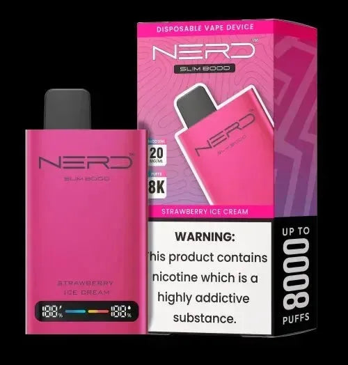 Buy Nerd Nerd™ Slim 8000 Puff’S Dubai same-day delivery