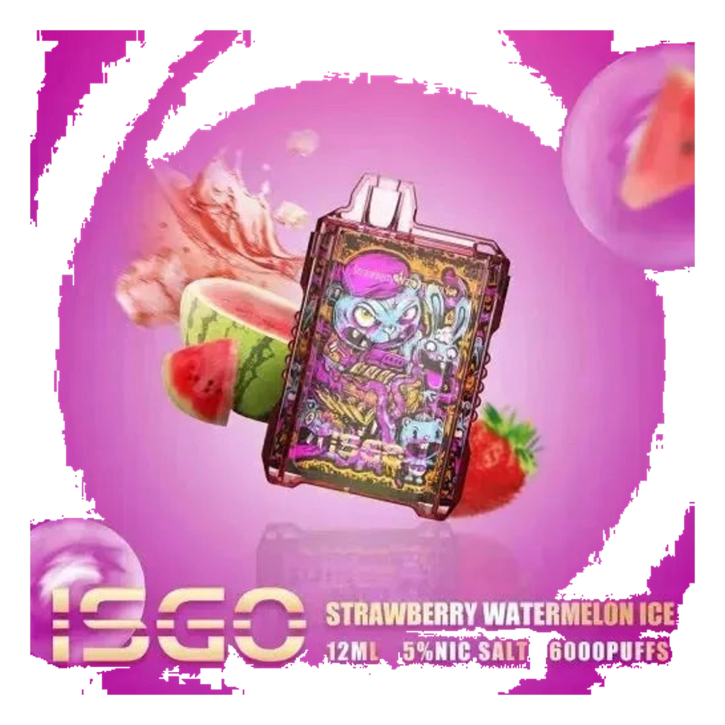Isgo Drum Box 6000 Puffs flavors UAE | Emirates Vapor Dubai
