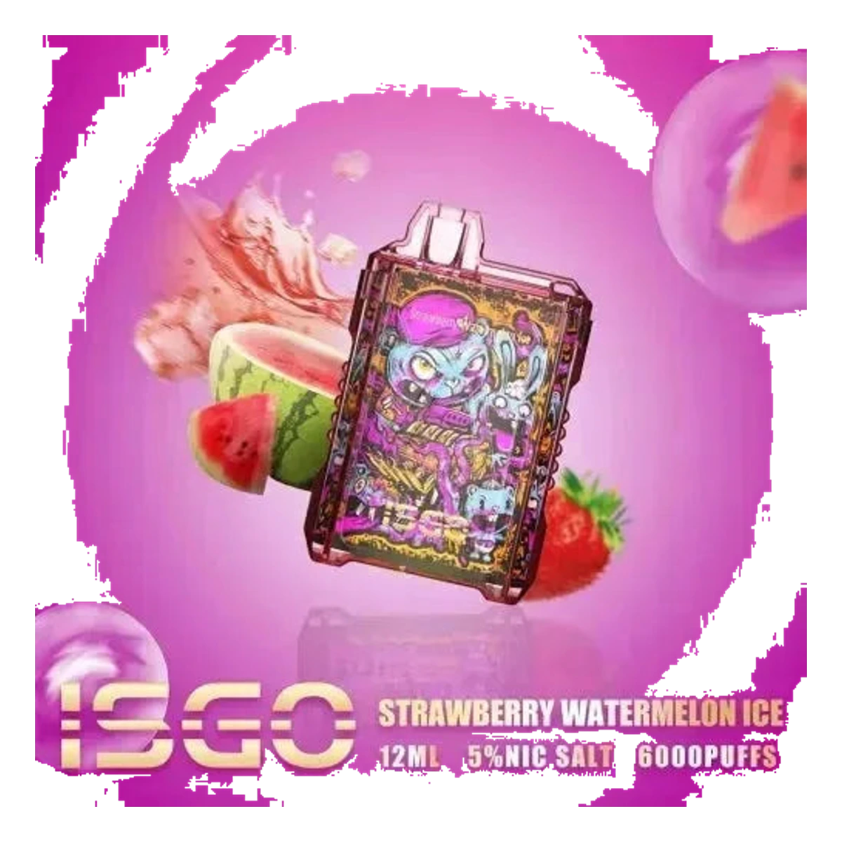 Isgo Drum Box 6000 Puffs flavors UAE | Emirates Vapor Dubai