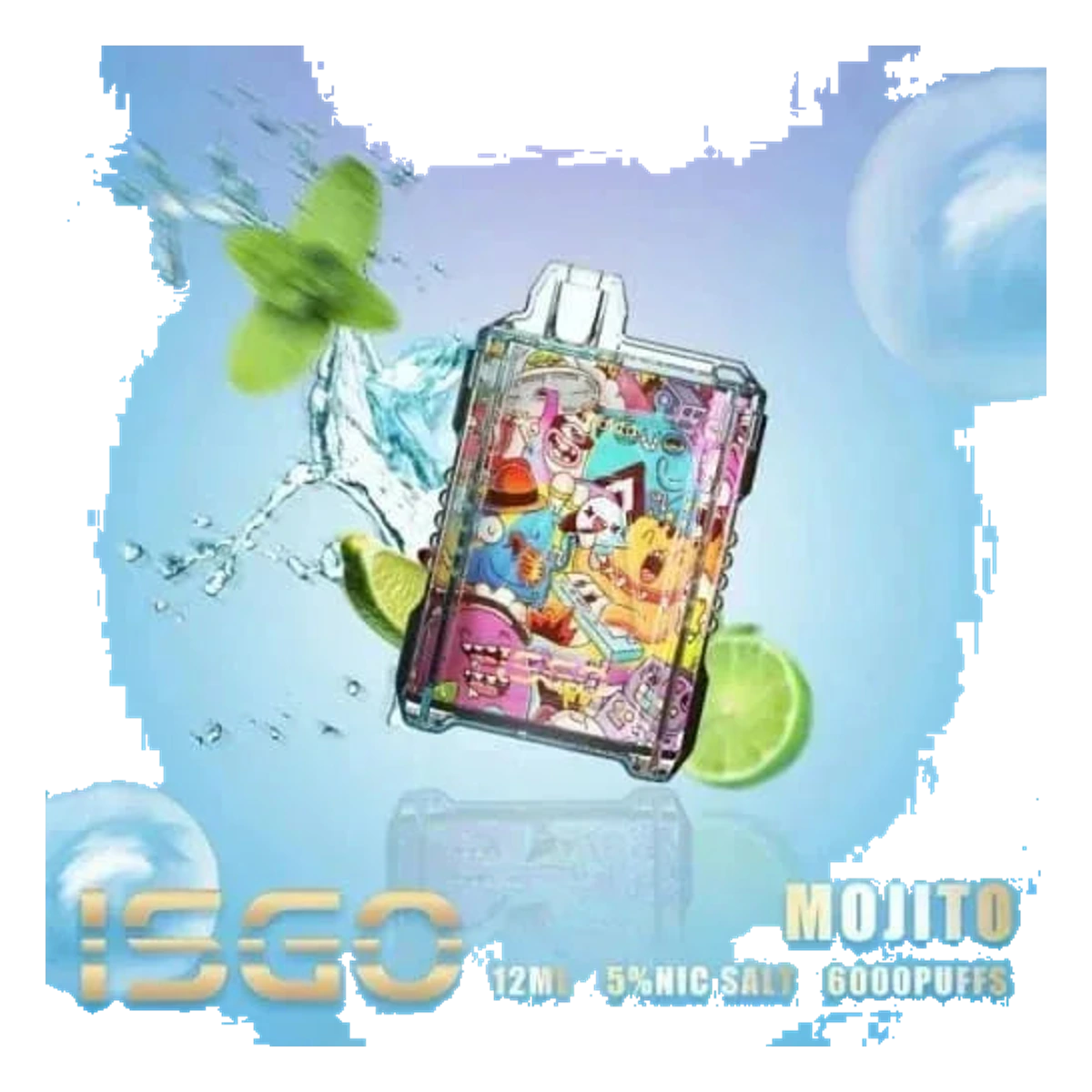 Buy Emirates Vapor Isgo Drum Box 6000 Puffs Dubai same-day delivery