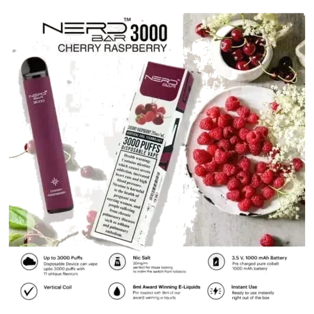 Buy Nerd Nerd™ Bar 3000 Puffs Dubai same-day delivery