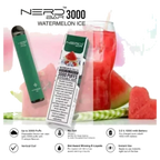 Nerd™ Bar 3000 Puffs best price UAE — ESMA certified