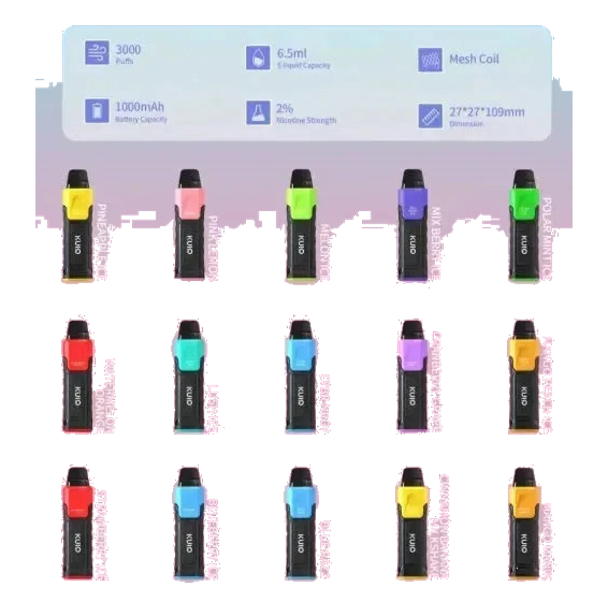KUIQ 3000 Best Vape Shop (2026) best price UAE — ESMA certified
