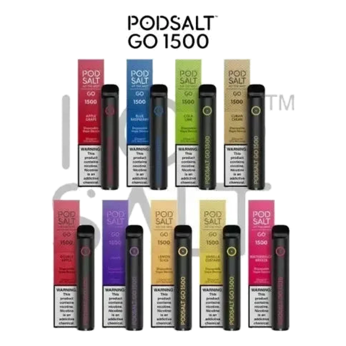 Podsalt Go 1500 Puffs Uae — AED 35 | Emirates Vapor