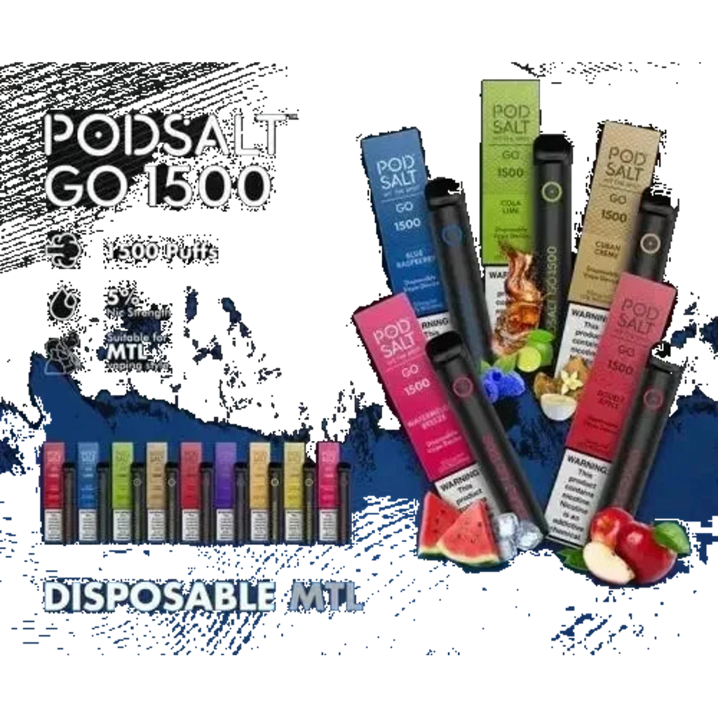 Buy Emirates Vapor Podsalt Go 1500 Puffs Dubai same-day delivery