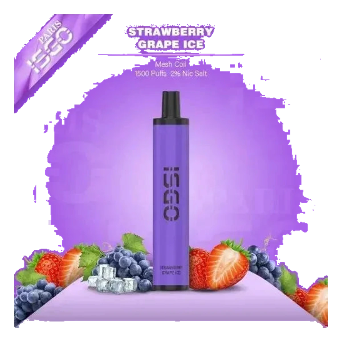 Isgo Paris 1500 Puffs best price UAE — ESMA certified