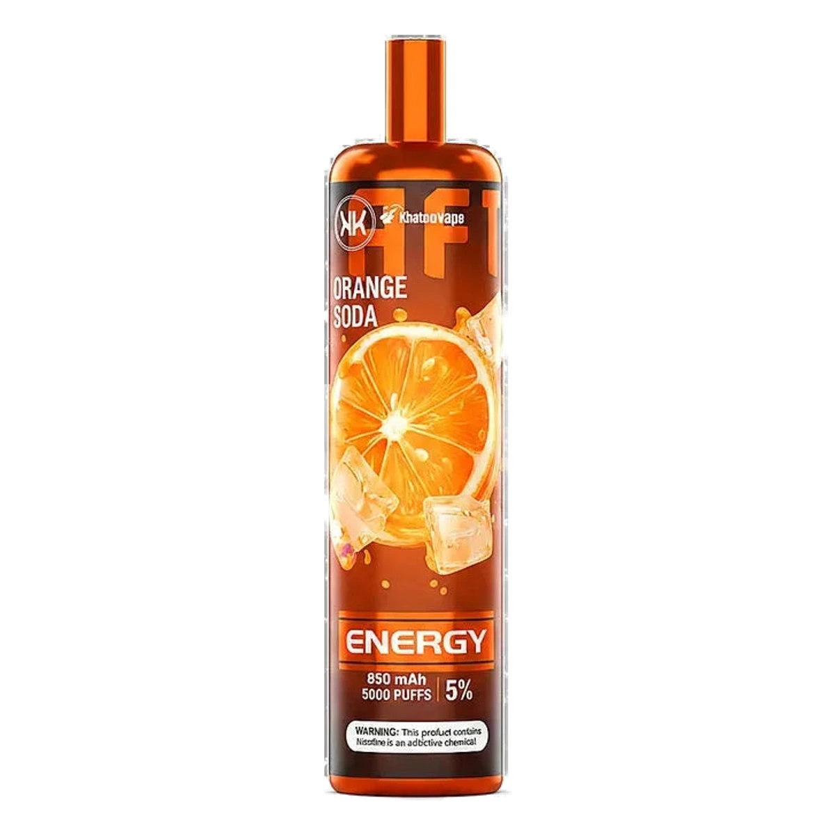 Orange Soda Energy Vape 5000 Puffs 100% Original Disposable UAE — Buy Dubai | Emirates Vapor