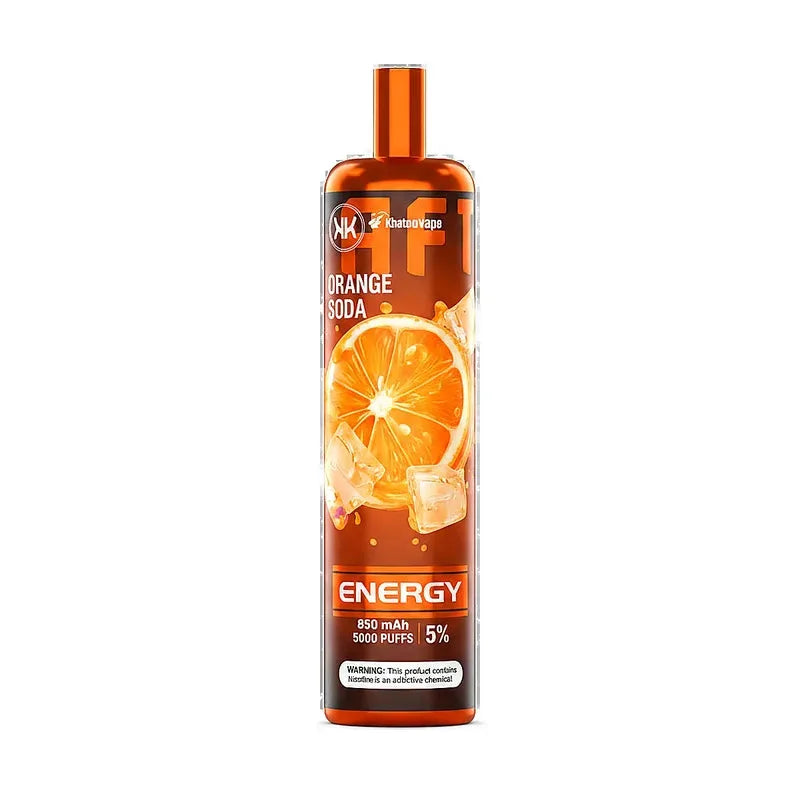 Orange Soda Energy Vape 5000 Puffs 100% Original Disposable Uae — AED 45 | Emirates Vapor