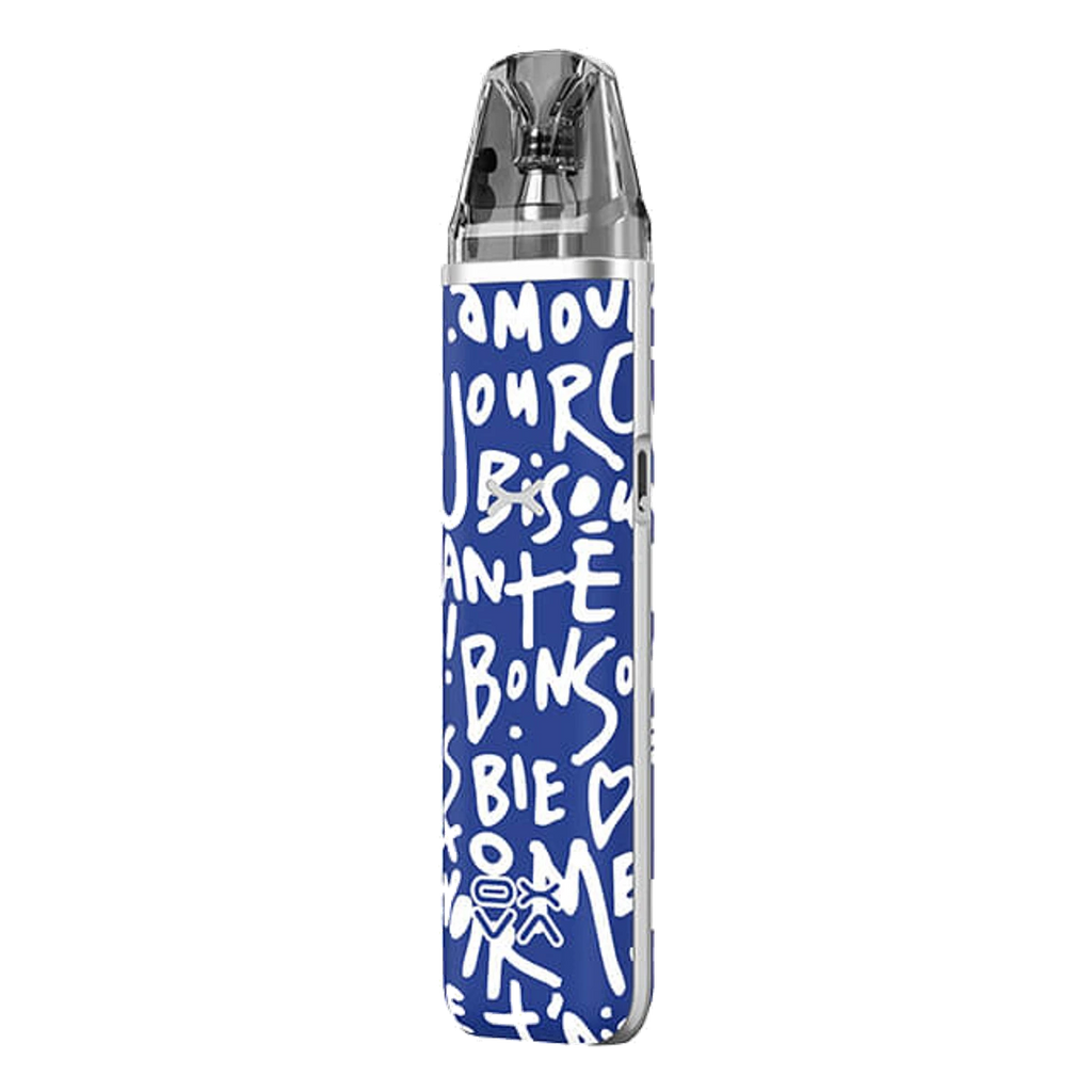 Oxva Xlim Go Pod Vape Kit Graffiti Blue UAE | Emirates Vapor