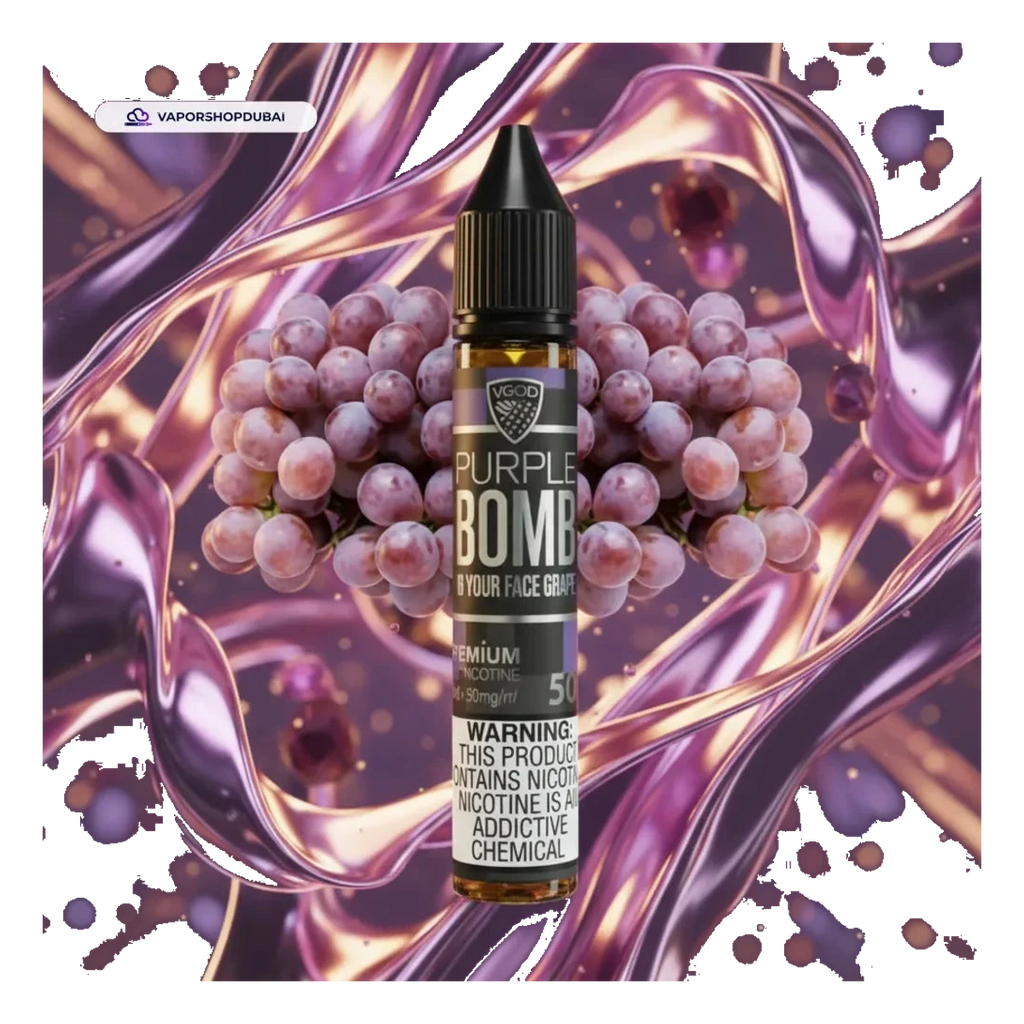 Purple Bomb Saltnic By Vgod 25mg UAE | Emirates Vapor