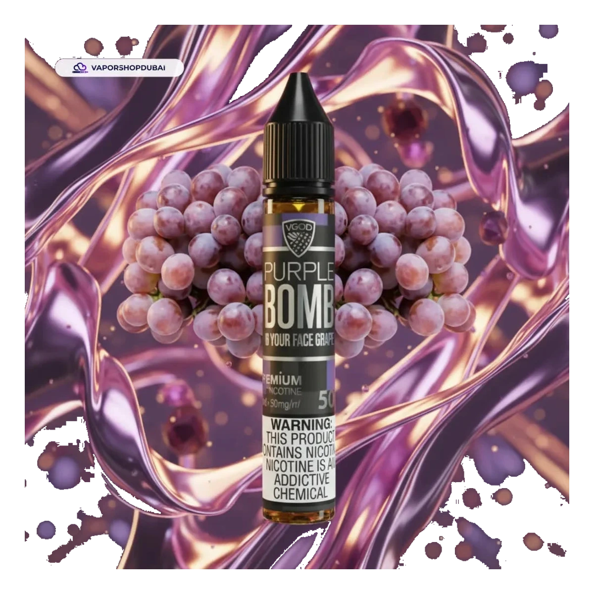 Purple Bomb Saltnic By Vgod Uae — AED 35 | Emirates Vapor