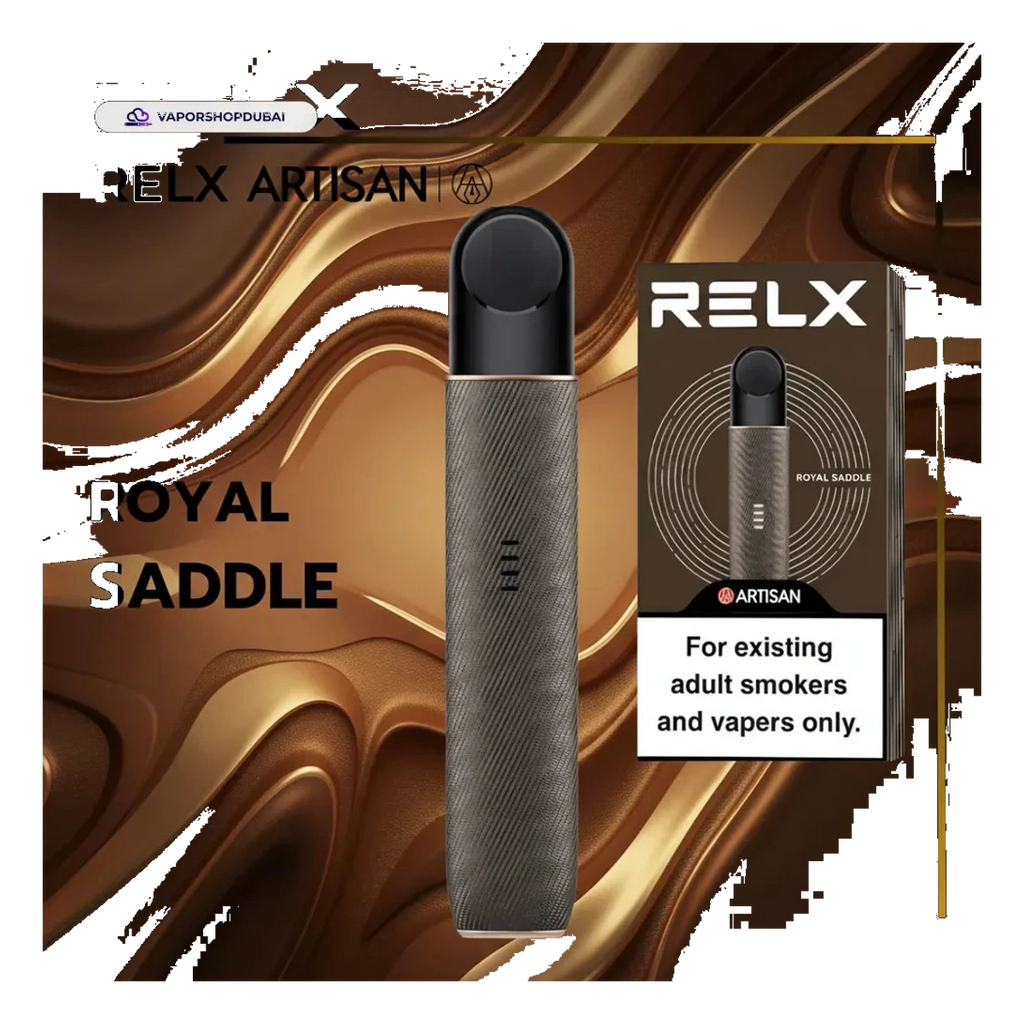 Relx Artisan Vape Kit 380mAh royal-saddle UAE | Emirates Vapor