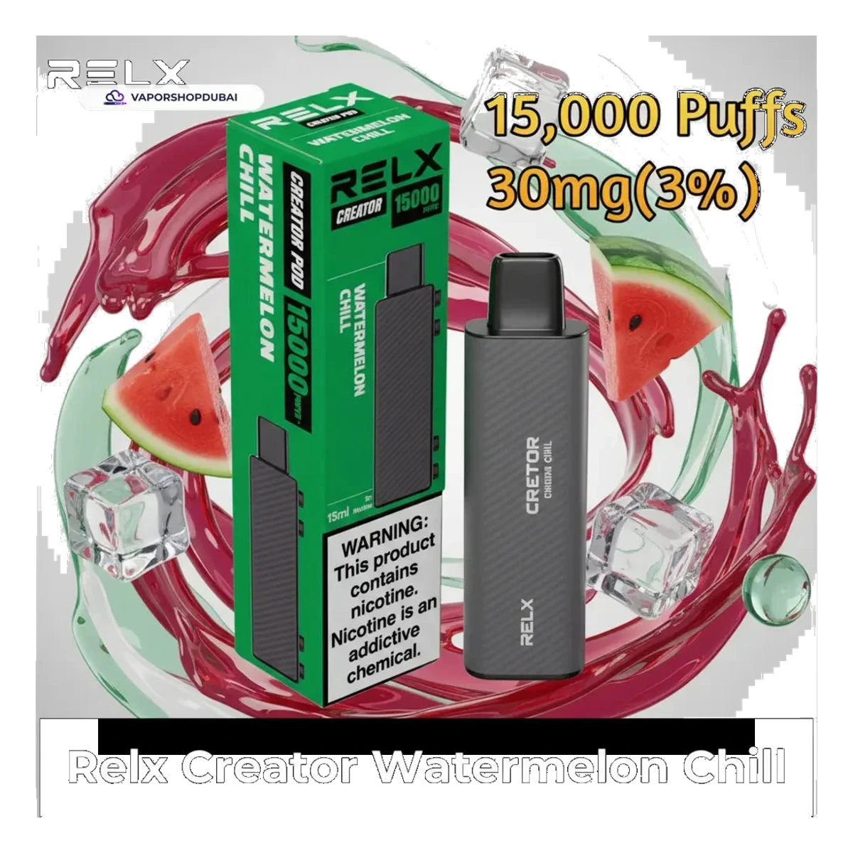 Relx Creator Extra Pods 1Pcs Pack Uae — AED 35 | Emirates Vapor