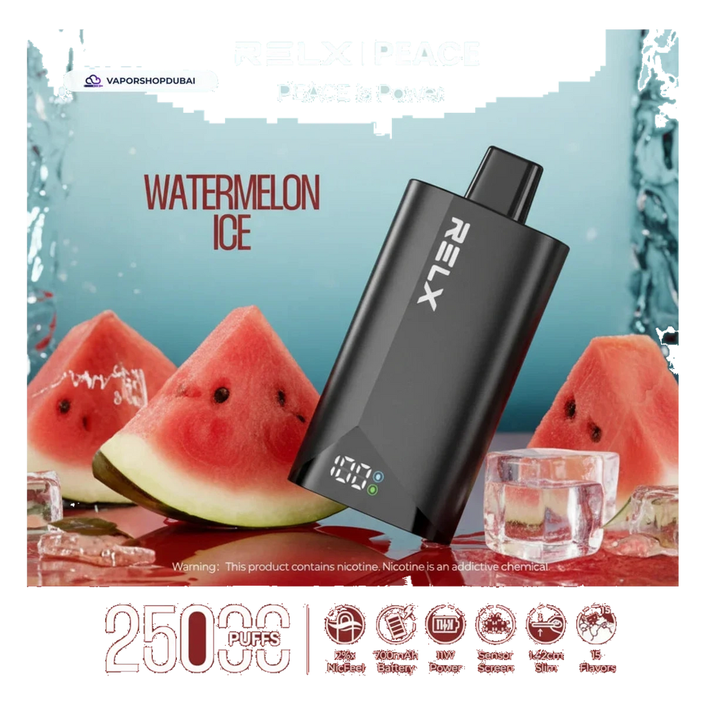 Relx Peace 25000 Puffs Disposable Vape UAE