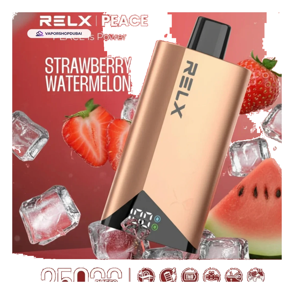 Relx Peace 25000 Puffs Disposable Vape UAE