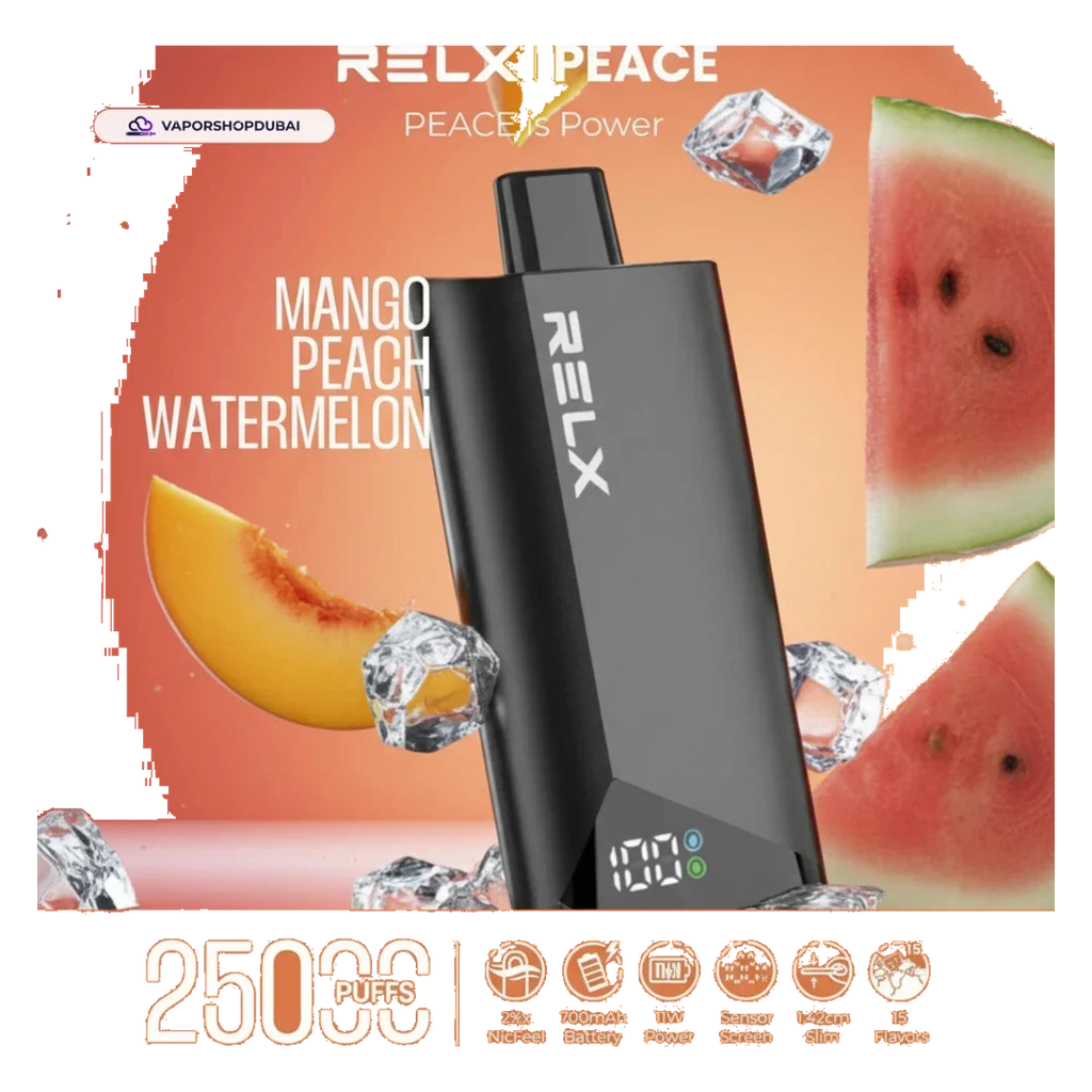 Relx Peace 25000 Puffs Disposable Vape UAE