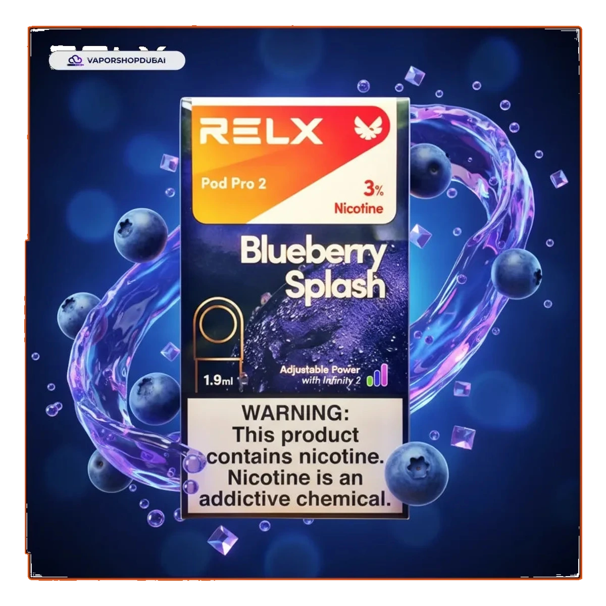 RELX Pod Pro 2 Pods 1.9ml UAE