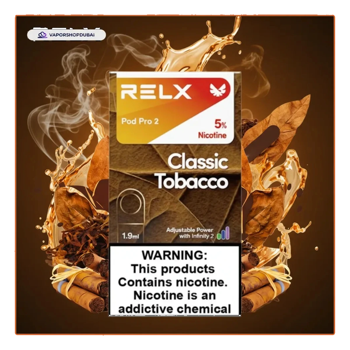 RELX Pod Pro 2 Pods 1.9ml UAE