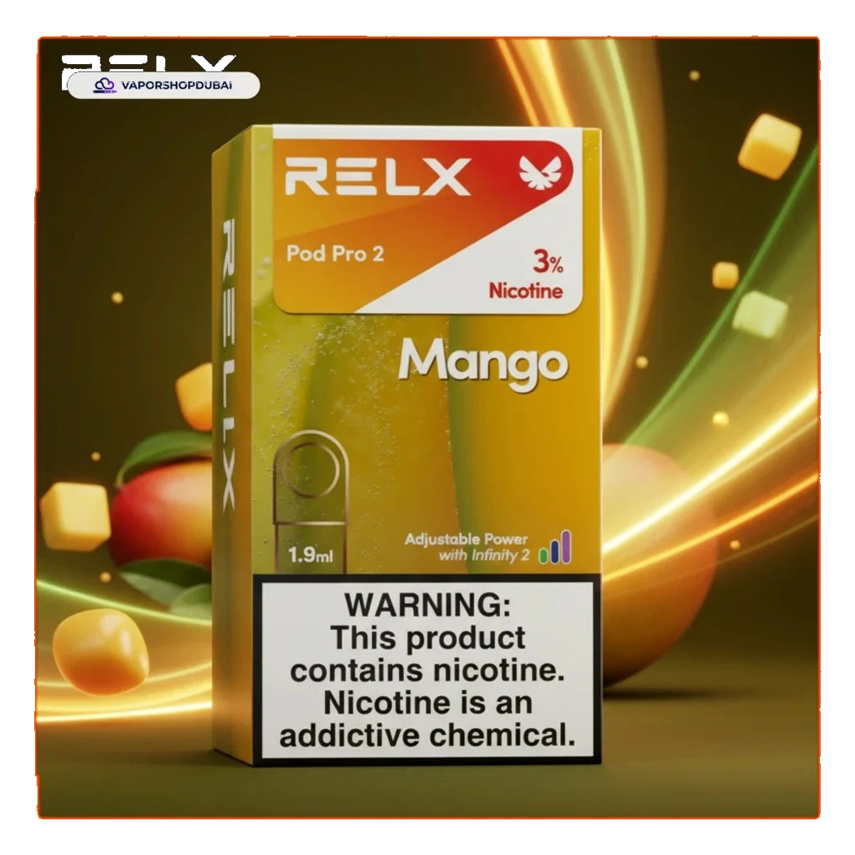 RELX Pod Pro 2 Pods 1.9ml UAE