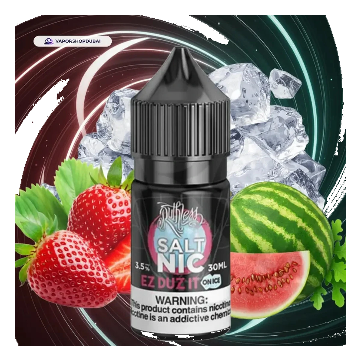 Ruthless Ez Duz It On Ice Salt Nic 30Ml 50-mg UAE | Emirates Vapor