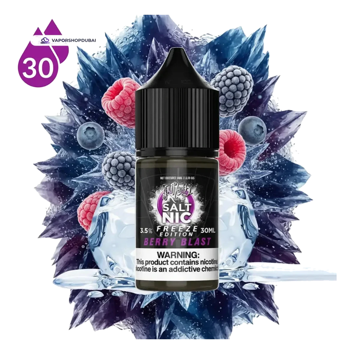 Ruthless Freeze Edition Salt Nic 30ml flavors UAE | Emirates Vapor Dubai
