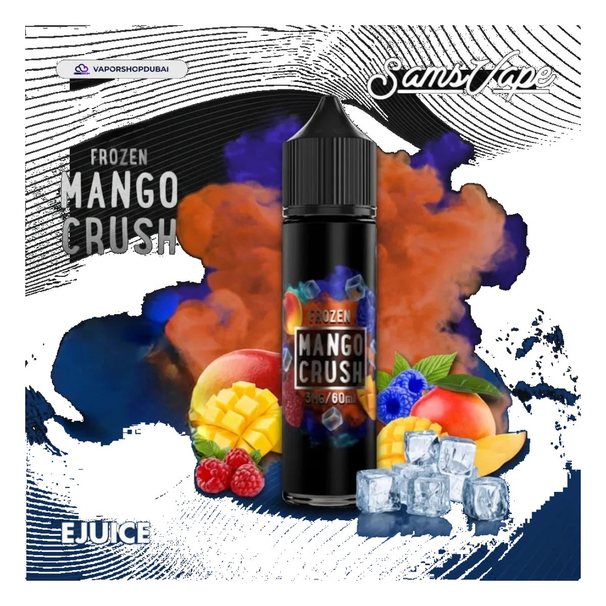 Sams Vape 60ml 12mg flavors UAE | Emirates Vapor Dubai