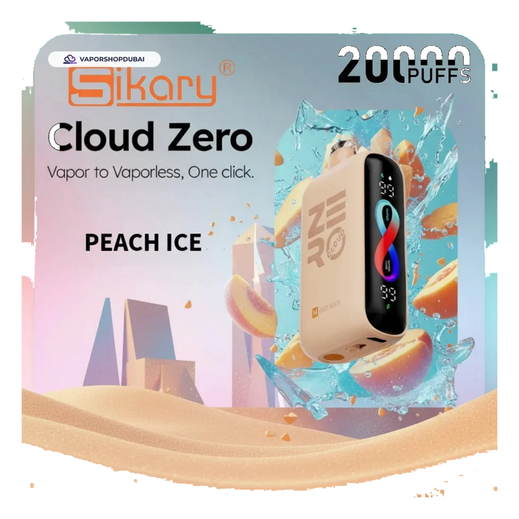 Sikary Cloud Zero 20000 Puffs Disposable 20Mg Uae — AED 45 | Emirates Vapor