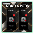 SMOK Nord 4 Empty Pod Cartridge 4.5ml (3pcs/pack) nord-4-rpm-pod UAE | Emirates Vapor