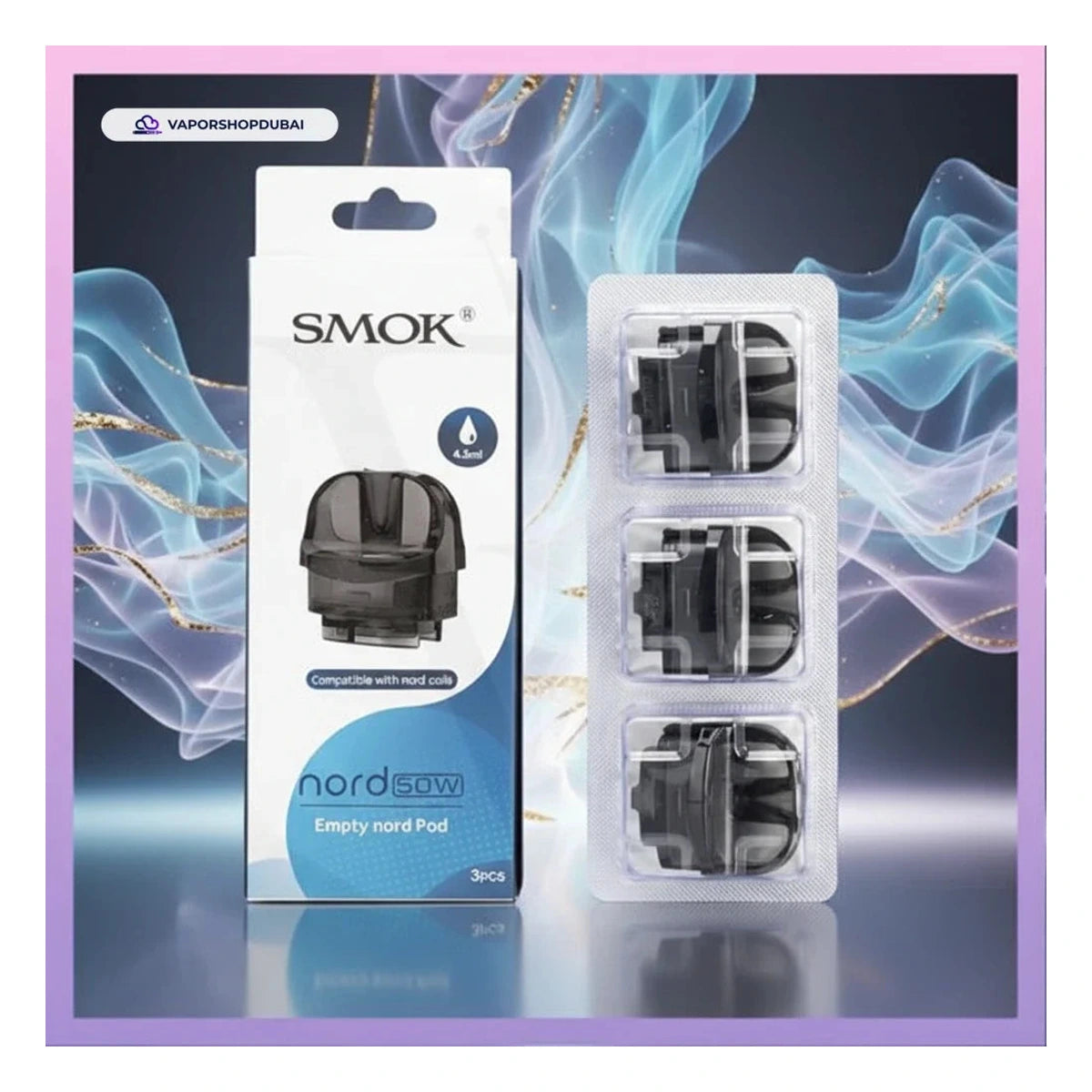 Smok Nord 50W Empty Cartridge Uae — AED 40 | Emirates Vapor