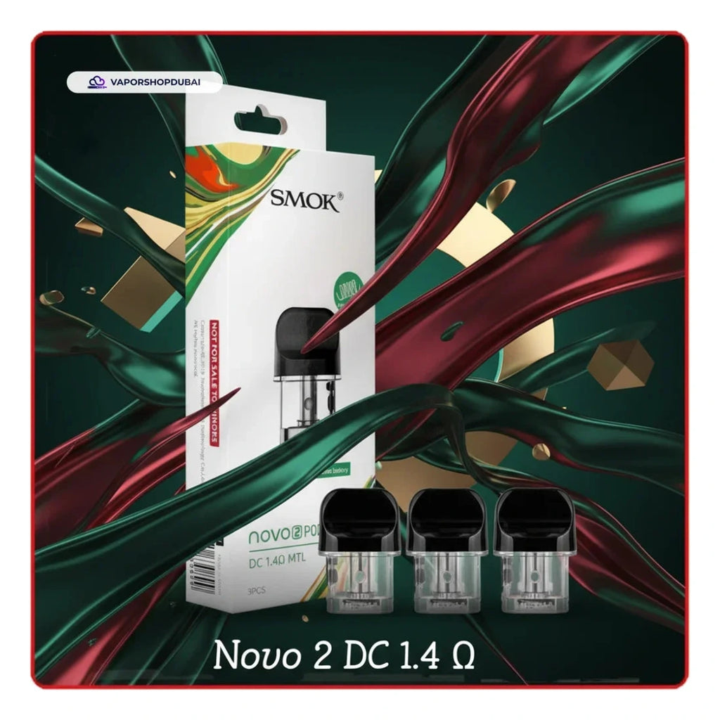 SMOK Novo 2 Replacement Pods resistances UAE | Emirates Vapor Dubai