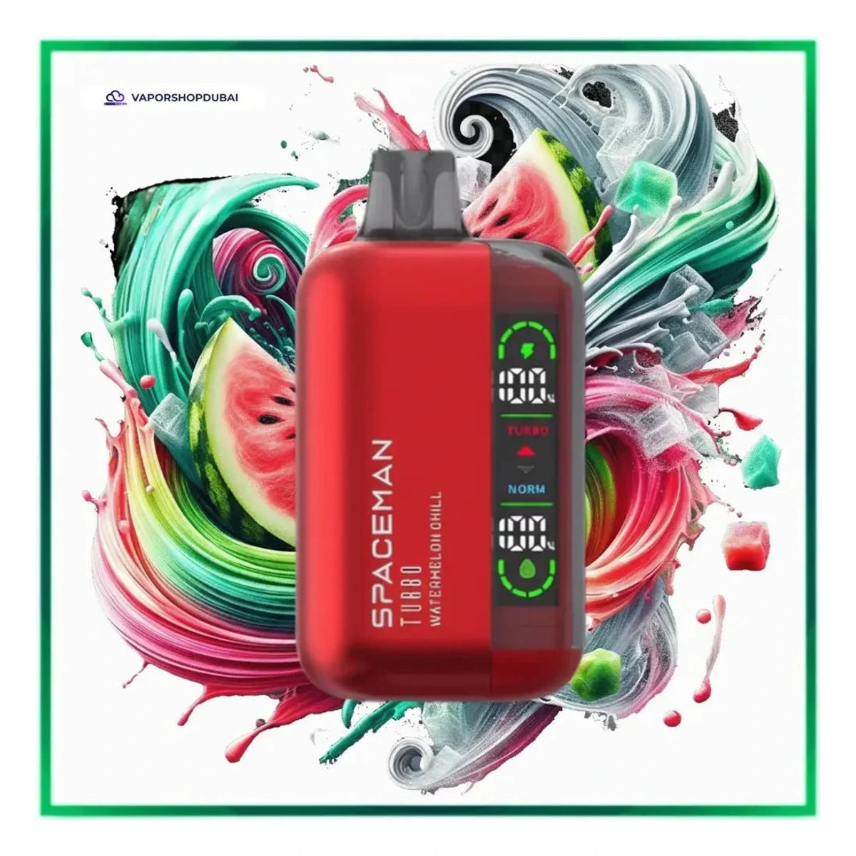 SMOK SPACEMAN Turbo 15000 Puffs Disposable Vape watermelon-on-chiil UAE | Emirates Vapor