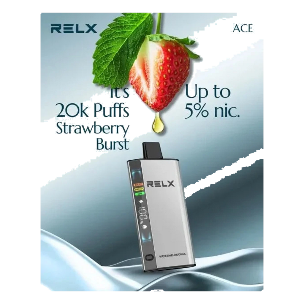 RELX® Ace 20000 Puff’S flavors UAE | Emirates Vapor Dubai