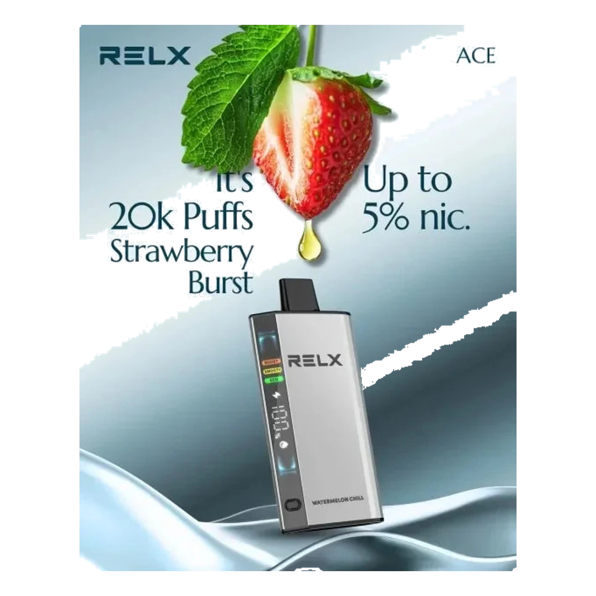 RELX® Ace 20000 Puff’S flavors UAE | Emirates Vapor Dubai