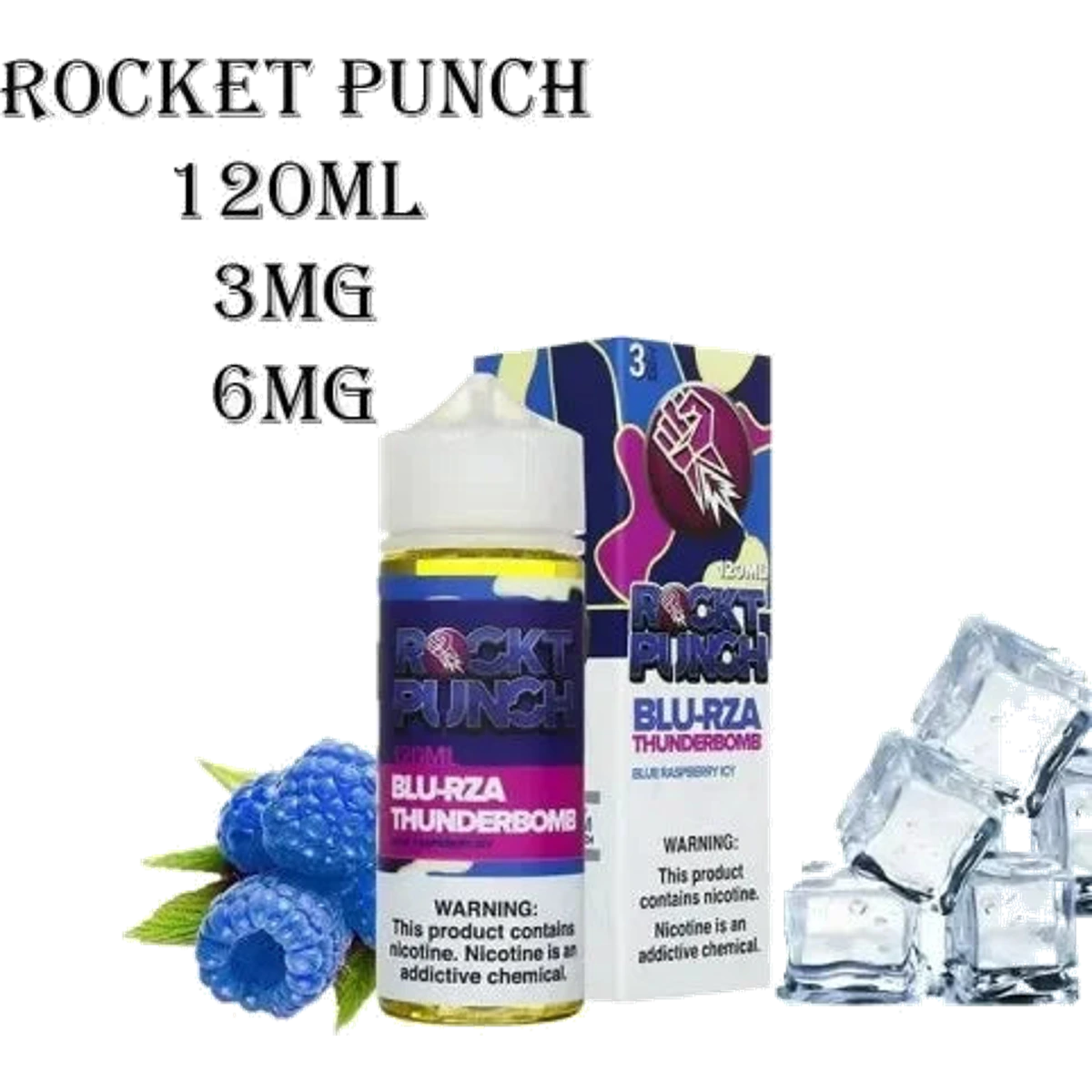 ROCKET PUNCH E-Juice 120ML best price UAE — ESMA certified