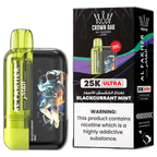 Al Fakher Ultra 25000 Puffs Blackcurrant Mint UAE | Emirates Vapor