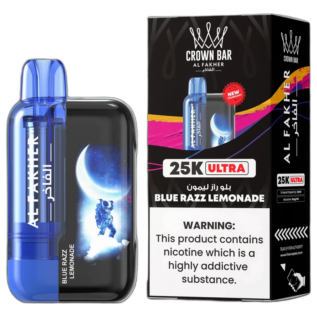 Al Fakher Ultra 25000 Puffs Blue Razz Lemonade UAE | Emirates Vapor