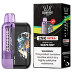 Al Fakher Ultra 25000 Puffs Grape Mint UAE | Emirates Vapor
