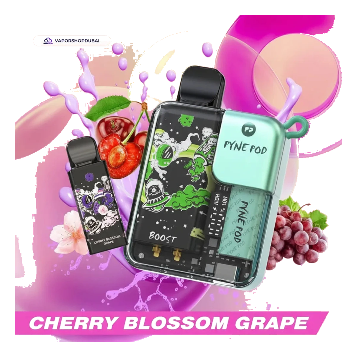 Pyne Pod 8000 Puffs Disposable Vape (Replaceable Pod) UAE — Buy Dubai | Emirates Vapor