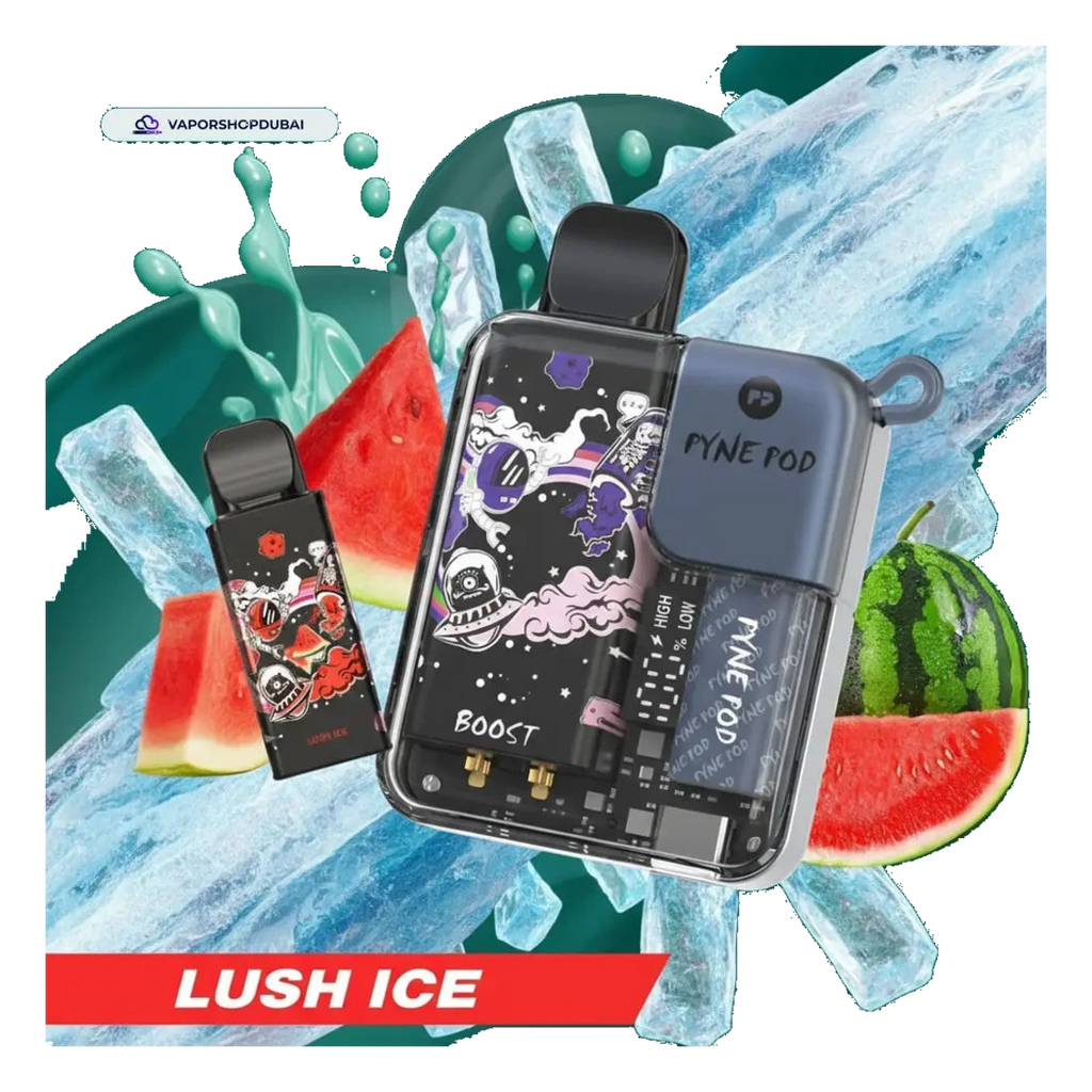 Pyne Pod 8000 Puffs Disposable Vape (Replaceable Pod) lush-ice UAE | Emirates Vapor