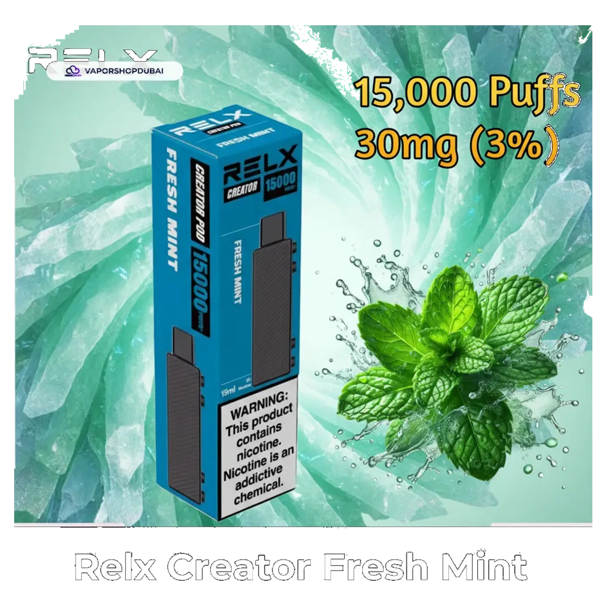 Relx Creator Extra Pods 1pcs Pack UAE — Buy Dubai | Emirates Vapor