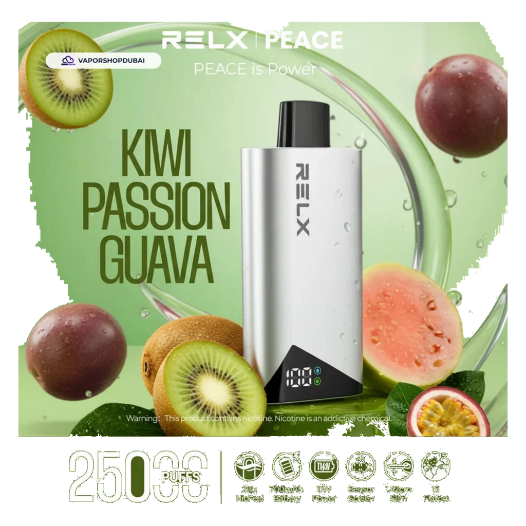 Relx Peace 25000 Puffs Disposable Vape Uae — AED 45 | Emirates Vapor