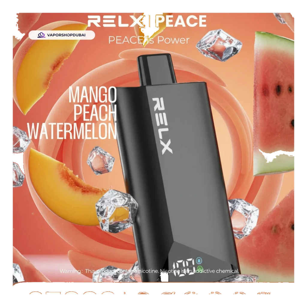 Relx Peace 25000 Puffs Disposable Vape watermelon-ice UAE | Emirates Vapor